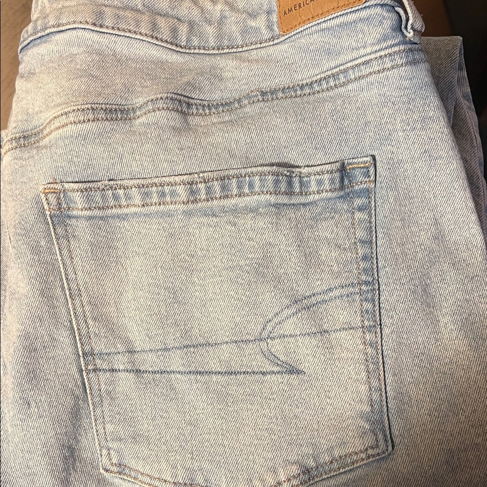 American Eagle By Payless Light Blue High Rise Jeans